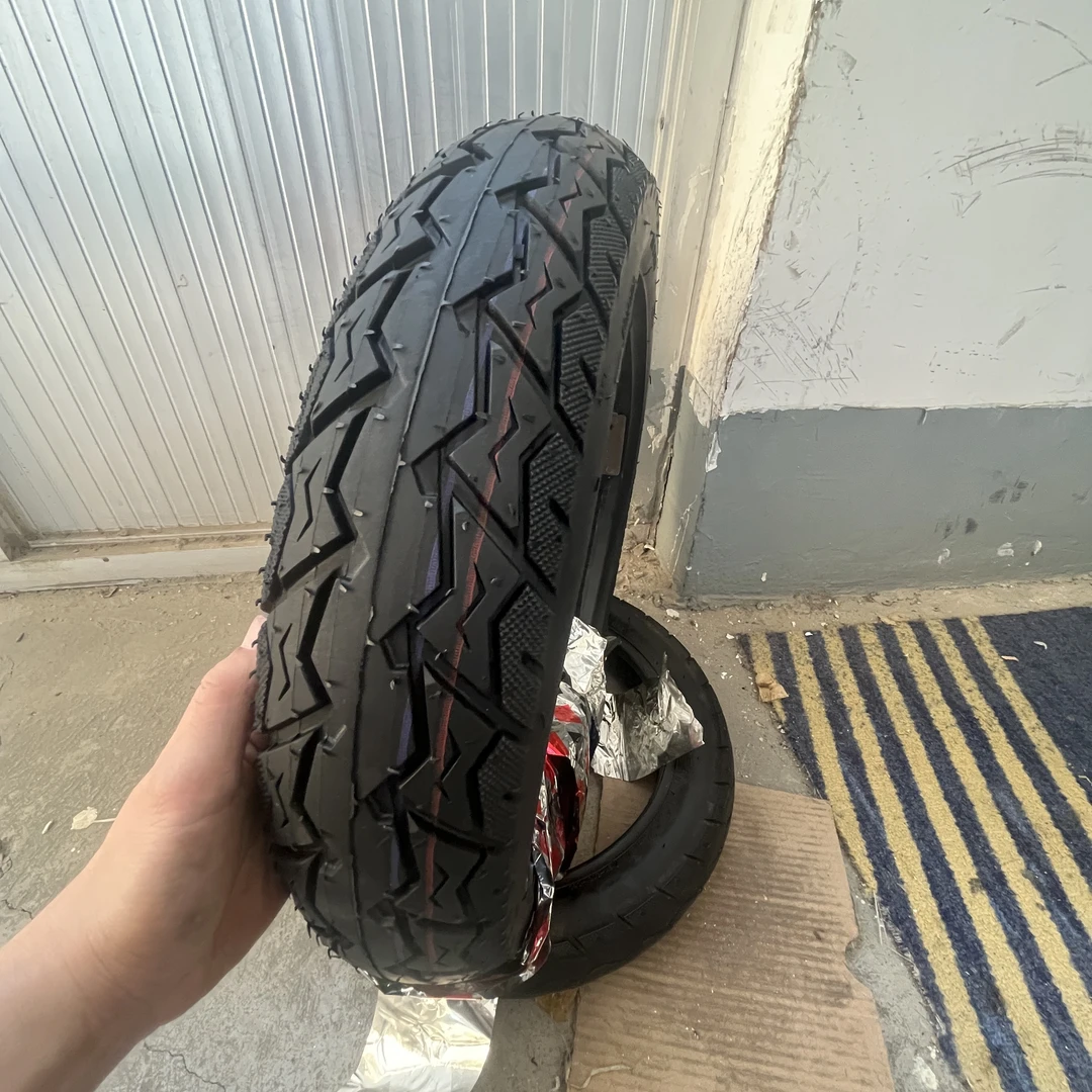 电动车真空胎轮胎90/90-12加厚耐磨踏板车摩托车90/90-12真空胎