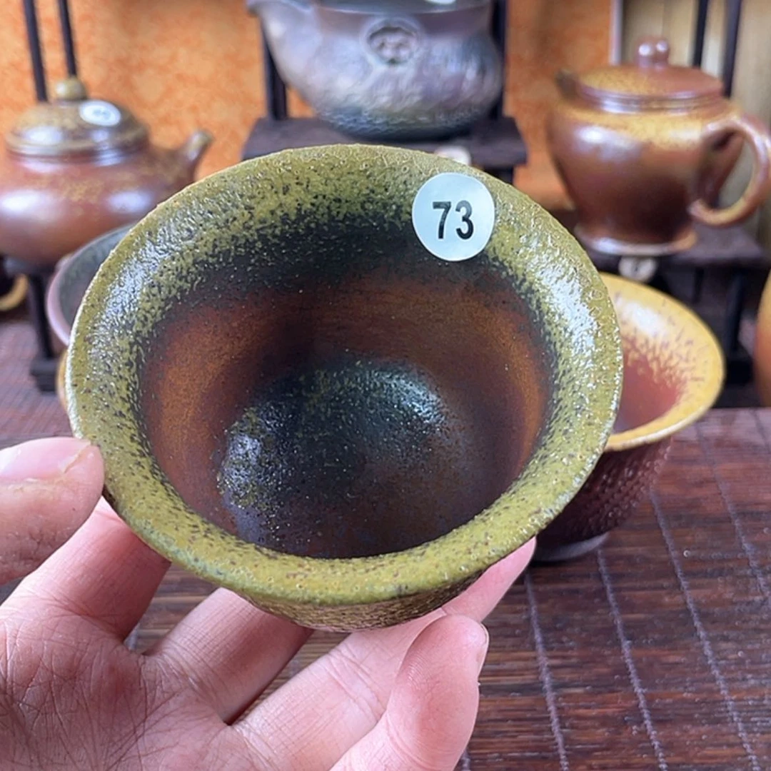 【闪购商品】h*h柴烧主人杯100毫升左右