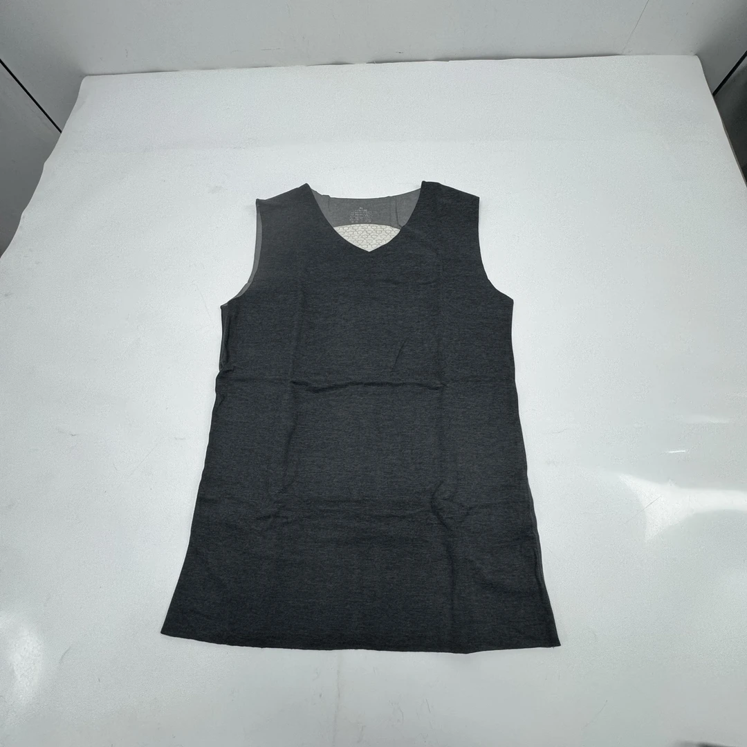 【陌选】男士立体纺织时尚休闲百搭德容保暖背心-M68031