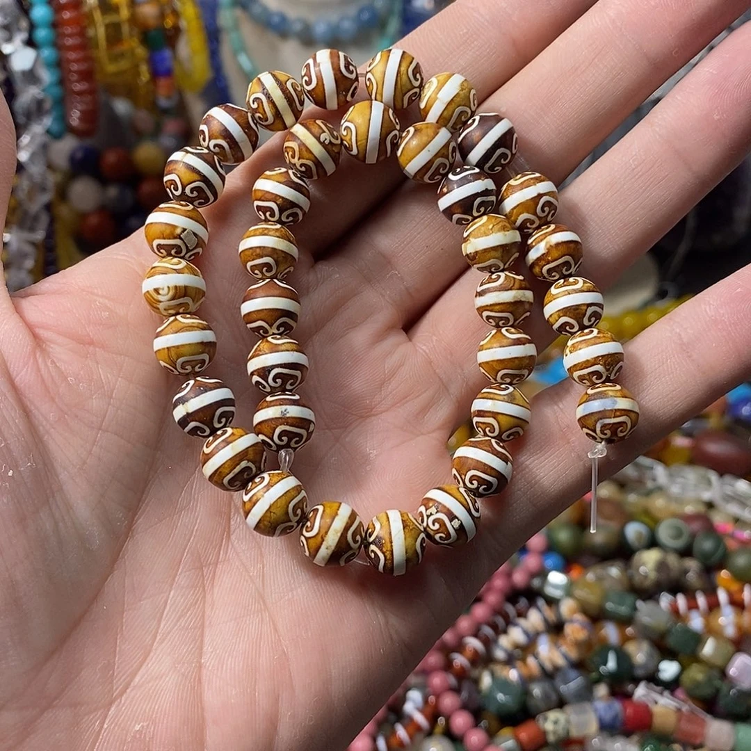 石英质玉未镶嵌，如意玛瑙一线10mm，