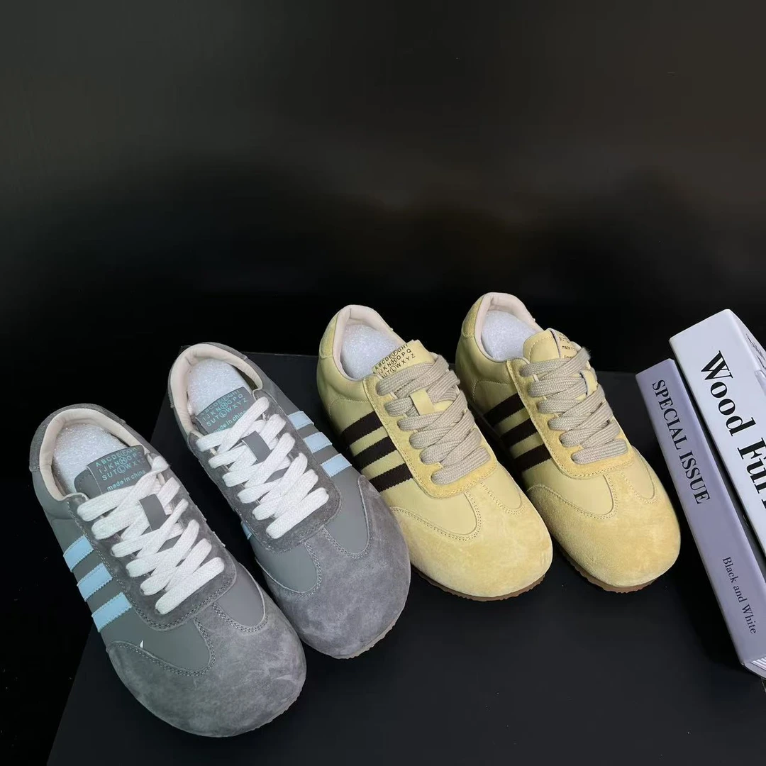 【涉谷街头】复古德训鞋女2025春夏新款软底百搭休闲板鞋潮9106