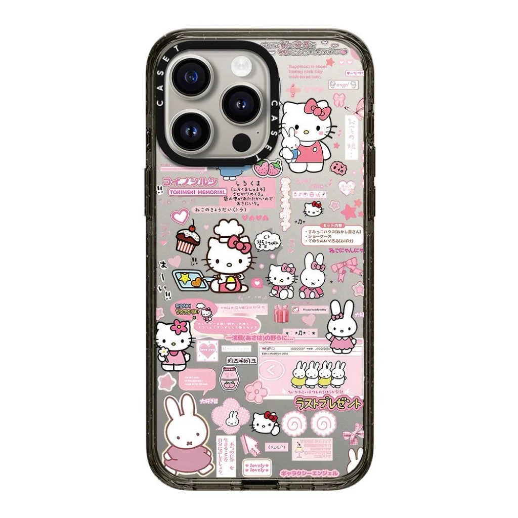 CASE联名kitty凯蒂猫米菲兔iPhone16Promax手机壳苹果15卡通17Pro