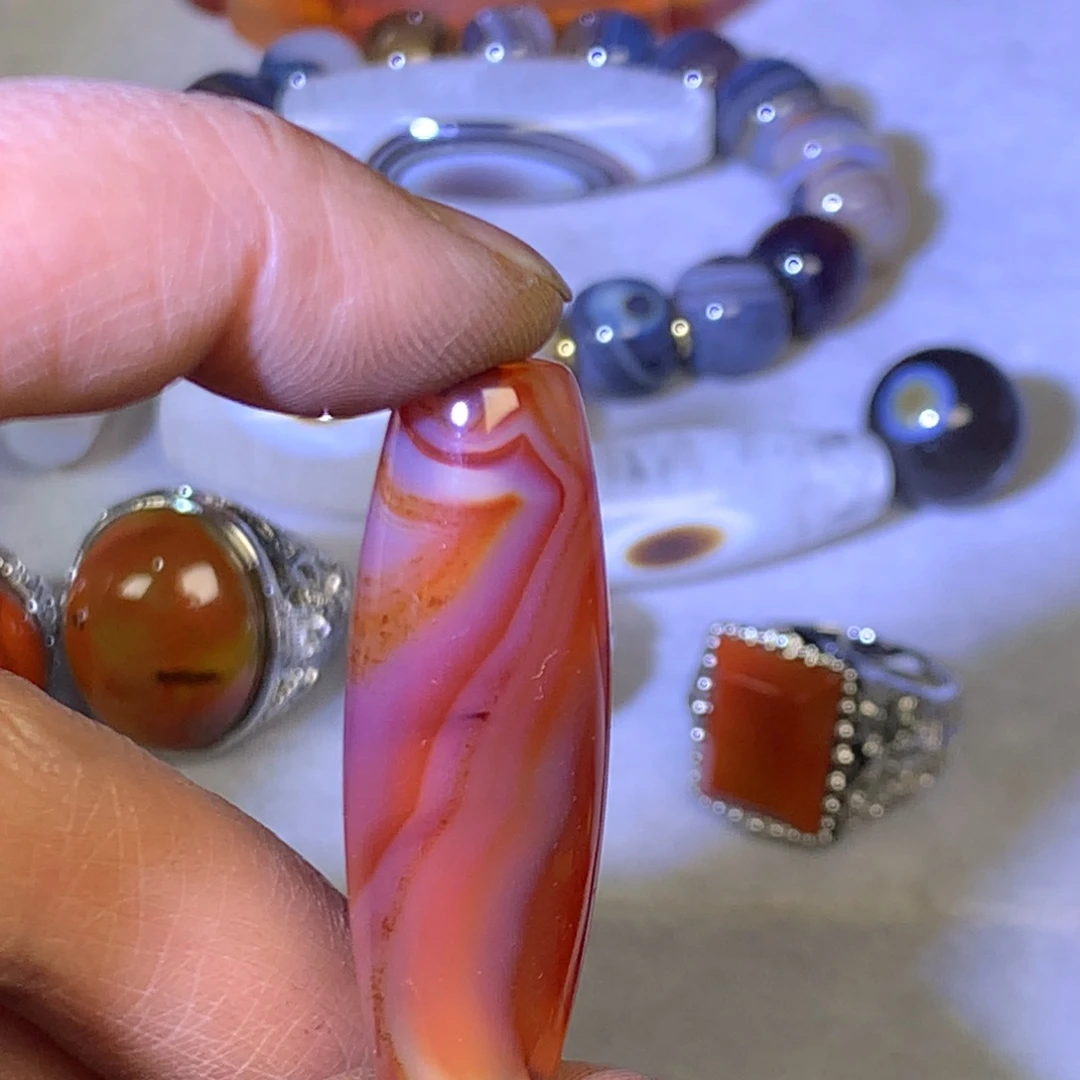 玛瑙/玉髓未镶嵌颈饰