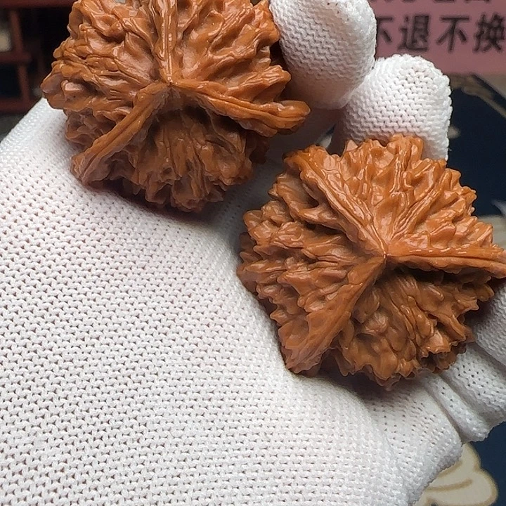 桃核吊坠全品盘山三棱40尺