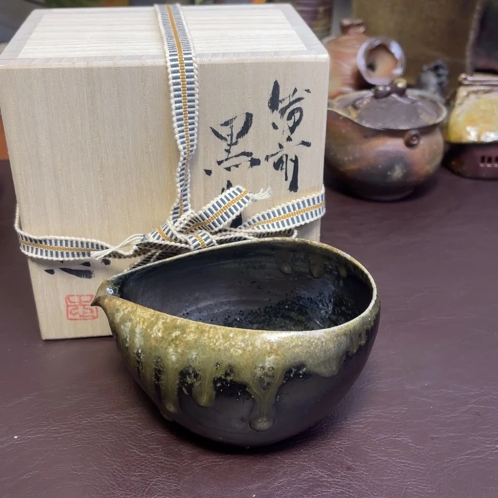 马场隆志引出黑公道备前烧作品福利价格