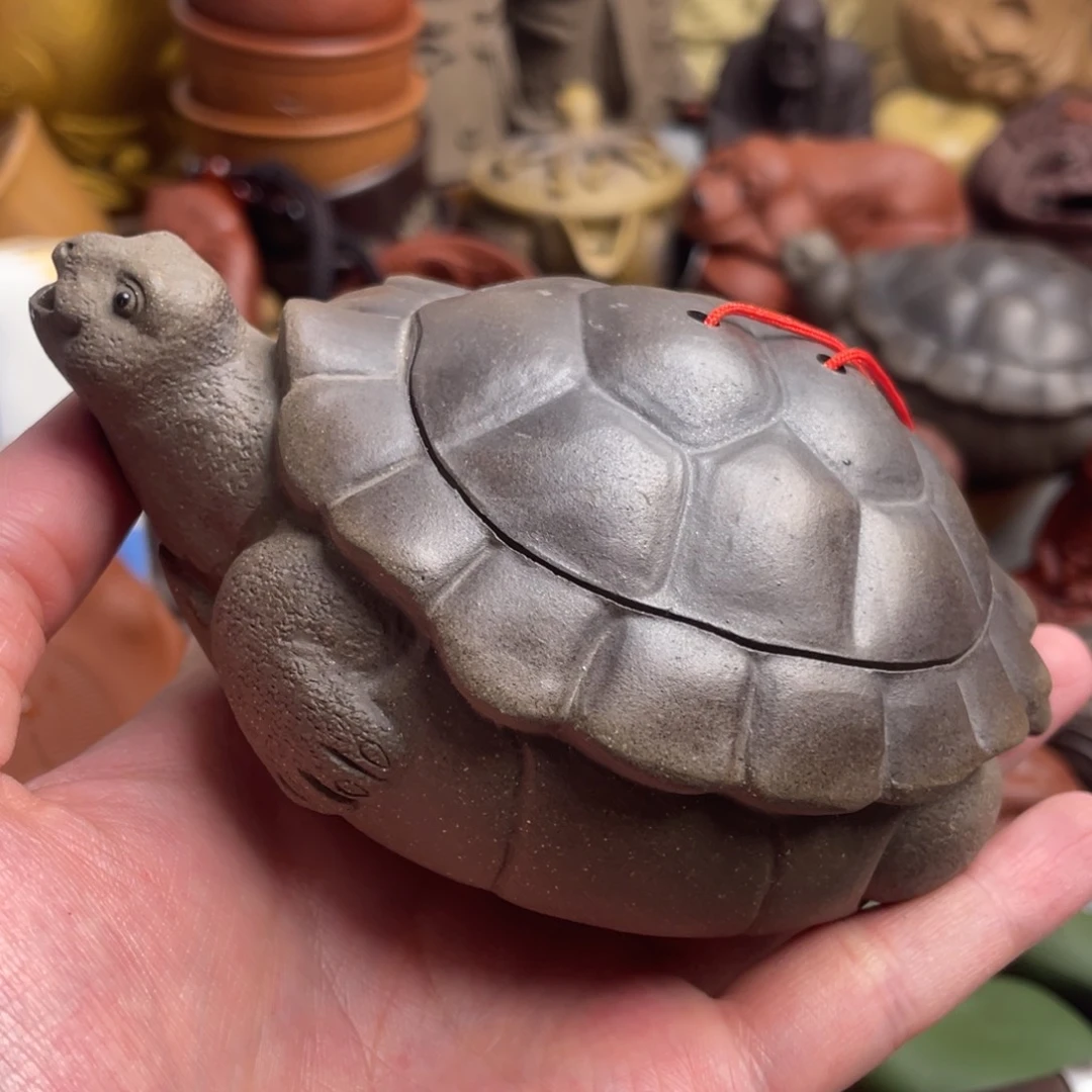 紫砂茶宠紫砂瑕疵