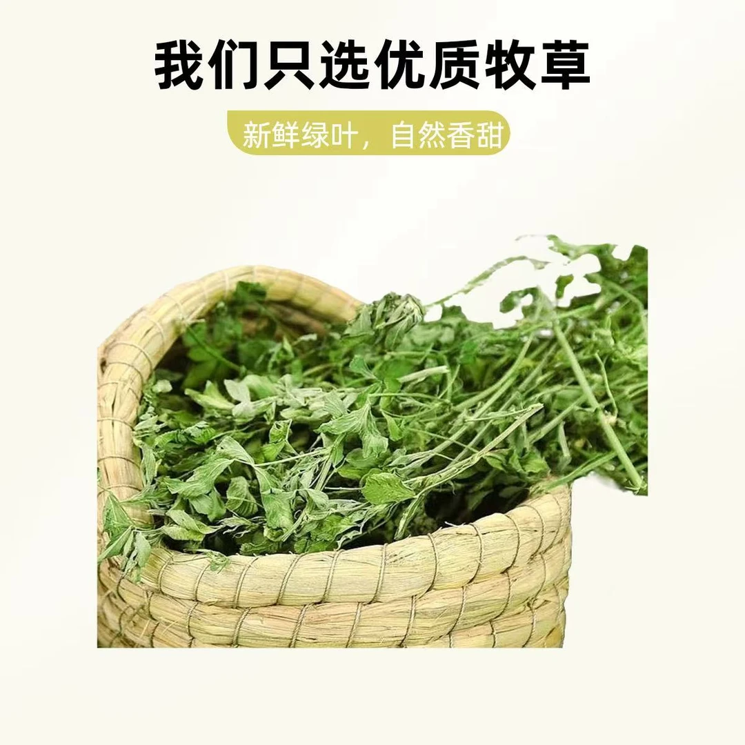 精品烘干紫花苜蓿草干草幼兔主食龙猫豚鼠兔子草粮荷兰猪牧草饲料