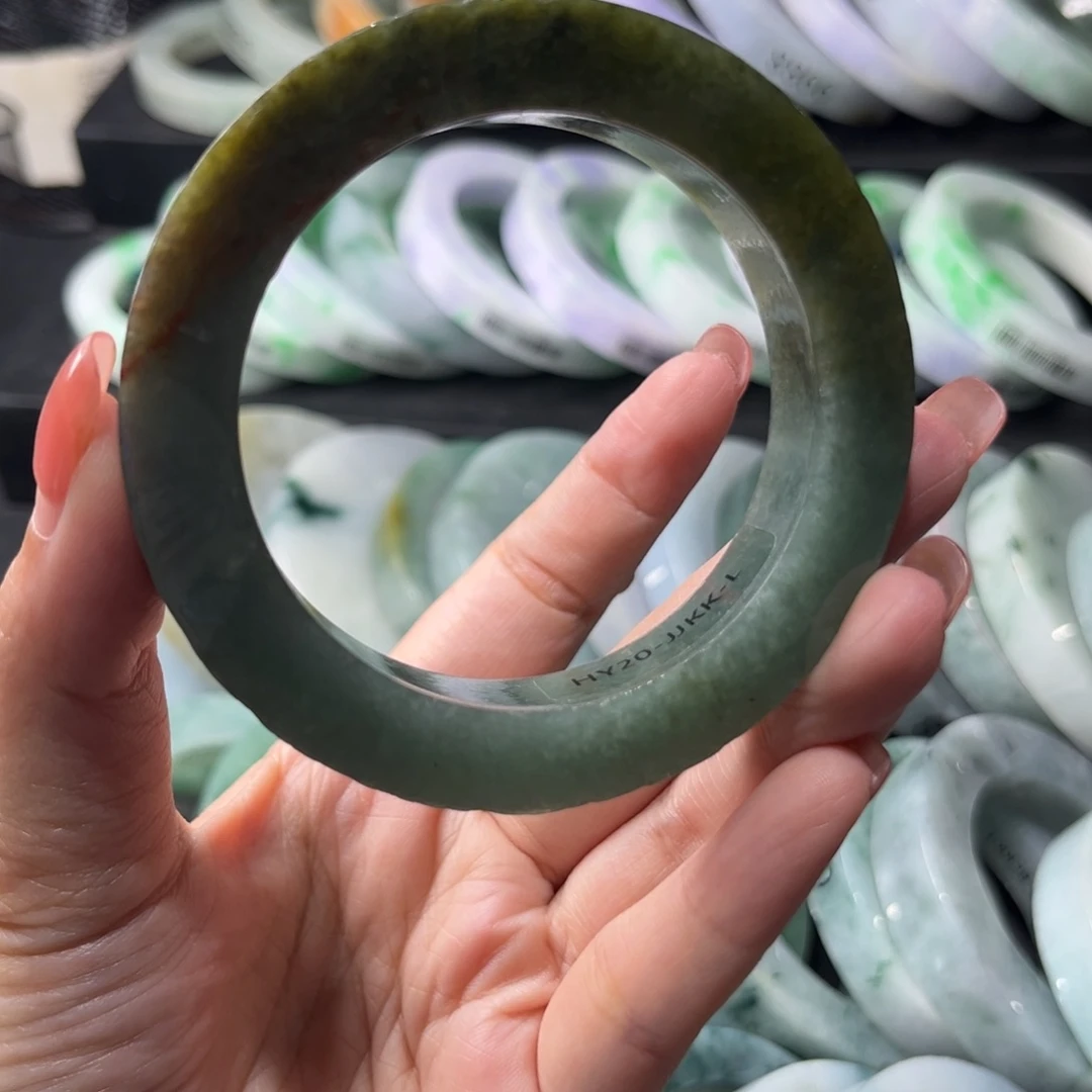 定制翡翠未镶嵌翡翠手镯翡翠手镯