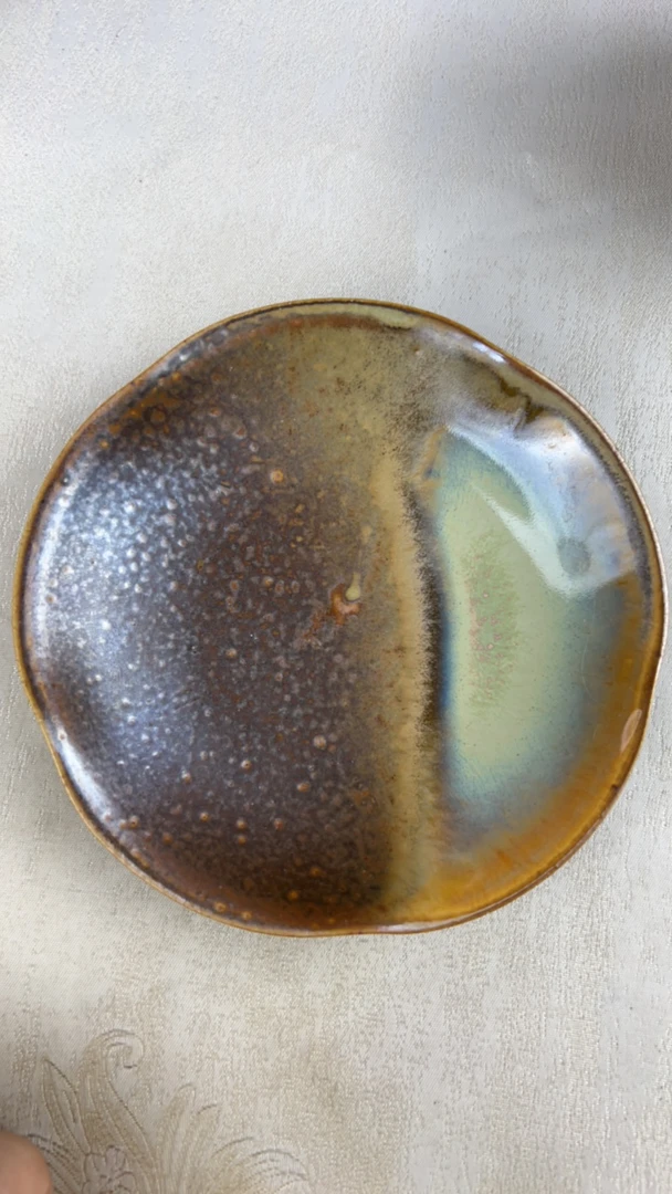 纯手工柴烧土材杯垫