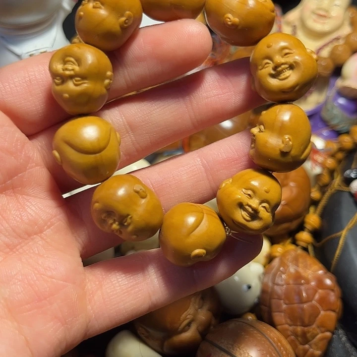 手串/手链橄榄核十分开心