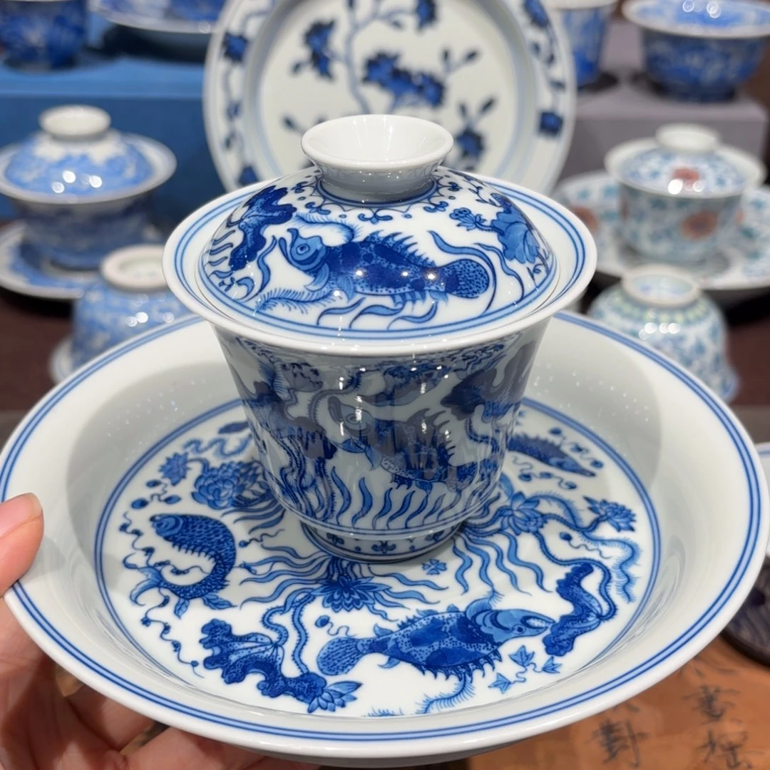瓷片景德镇纯手工手绘