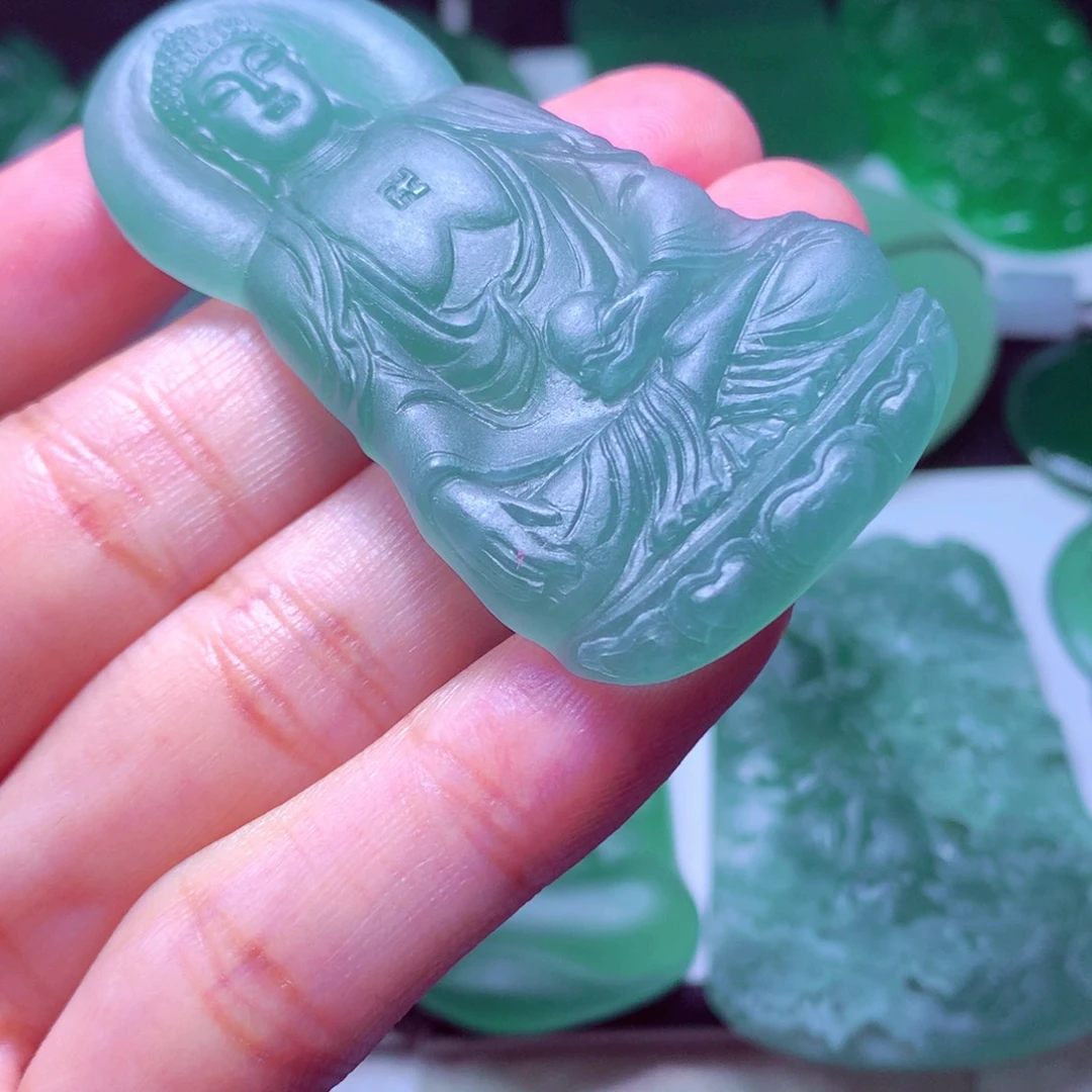 迷***帅定制翡翠未镶嵌天然