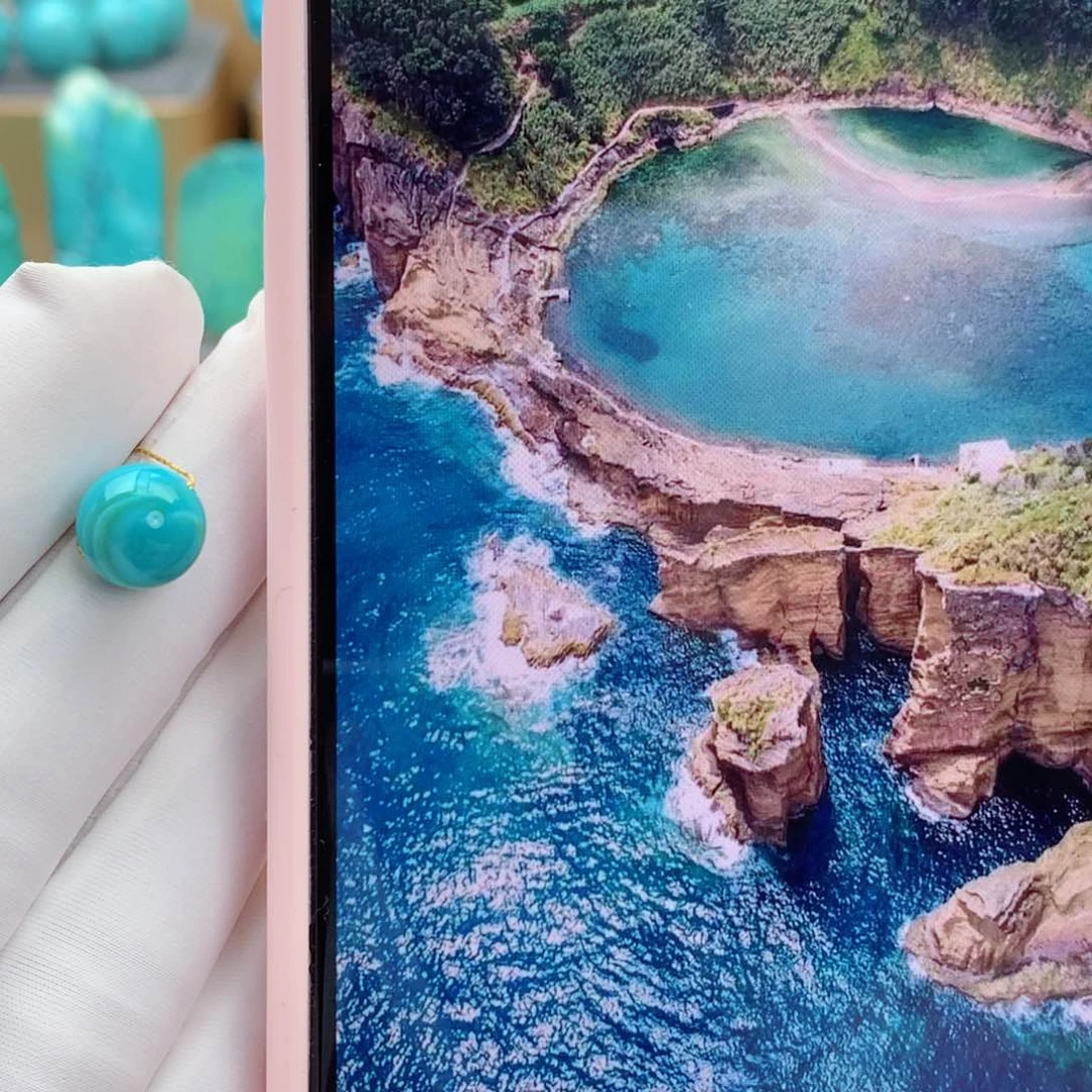 未镶嵌绿松石挂件