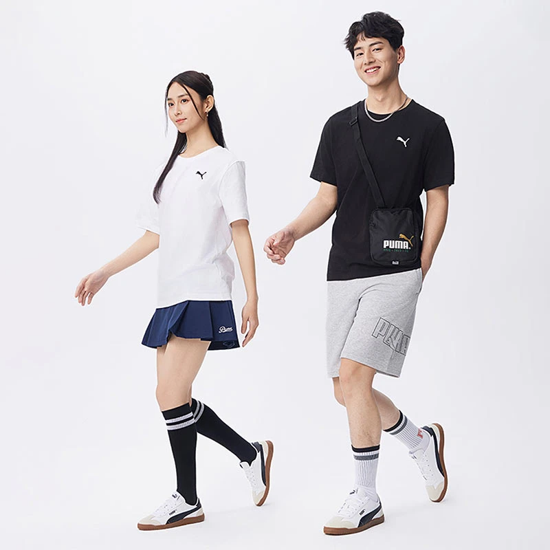 【简约风T恤】PUMA彪马流光风夏季t恤男装女装运动休闲短T恤632920
