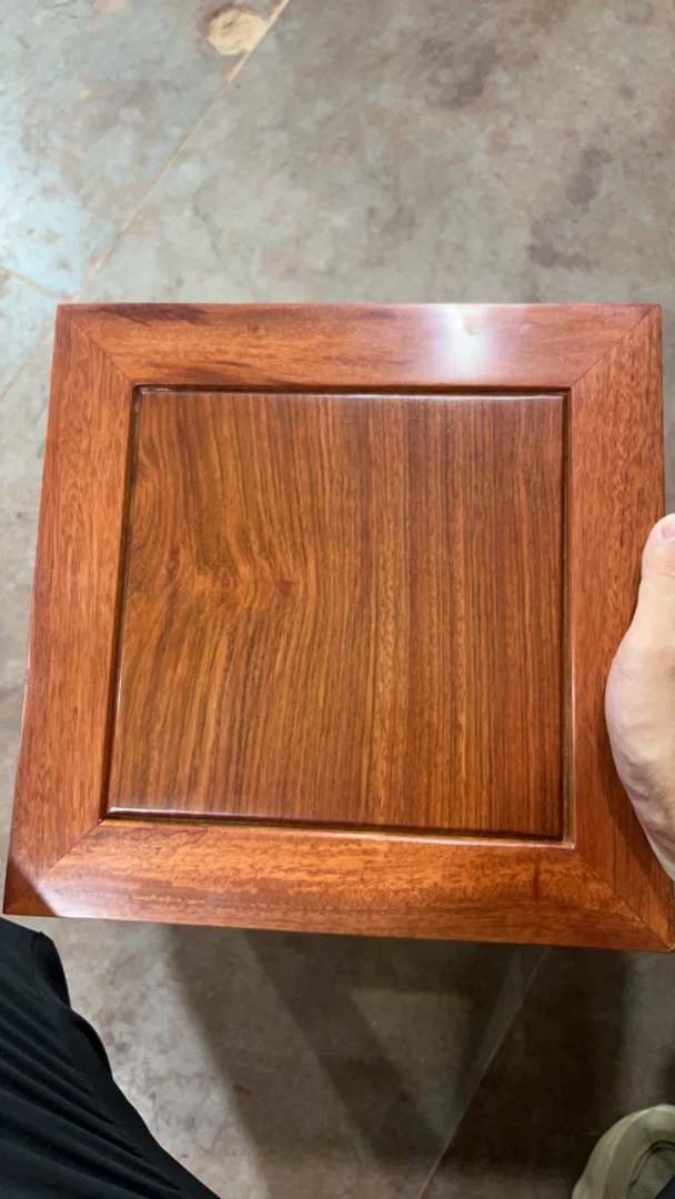 刺猬紫檀小方凳换鞋凳矮凳28*28*28