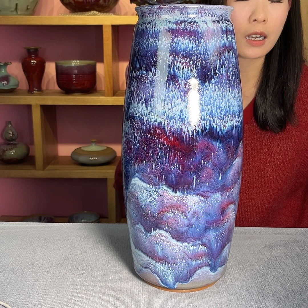 钧瓷摆件二级煤烧39