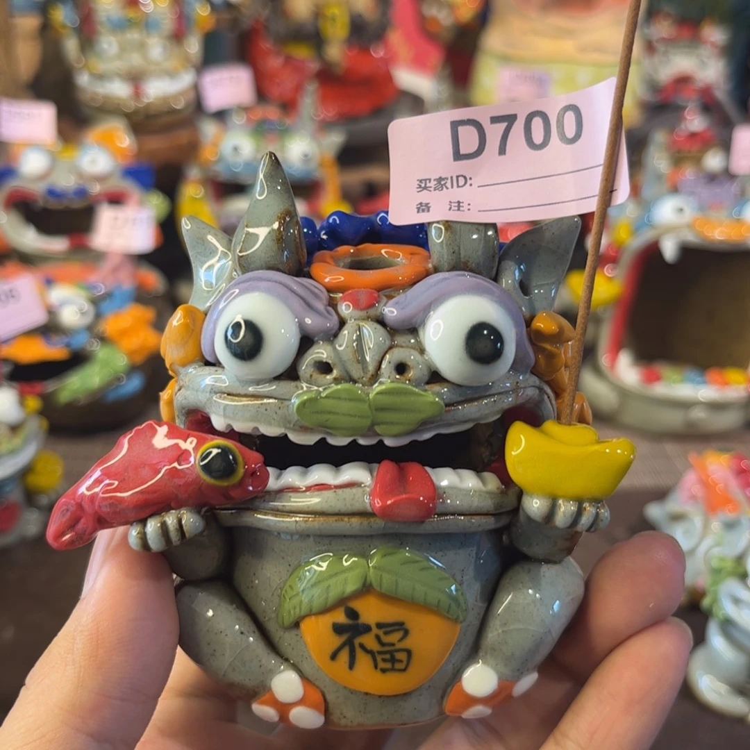 泥塑纯手工茶宠摆件