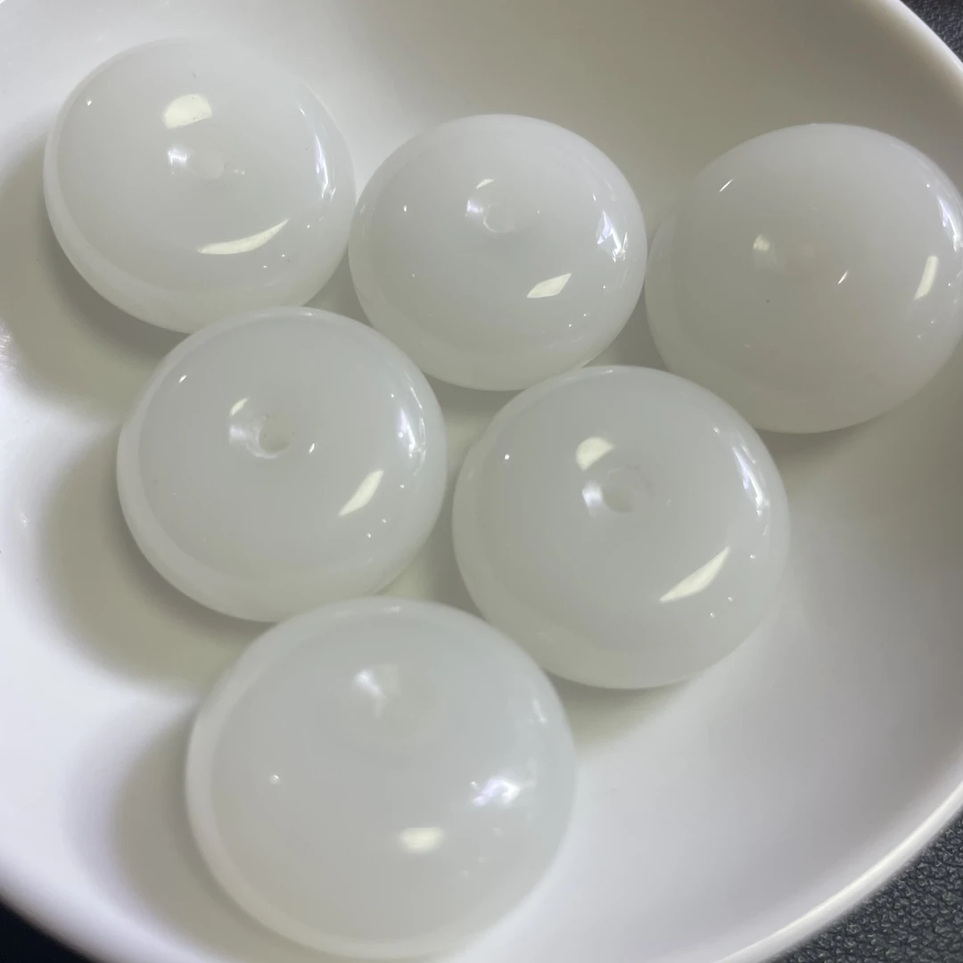 天然和田玉白玉平安扣     25*13mm* 1个