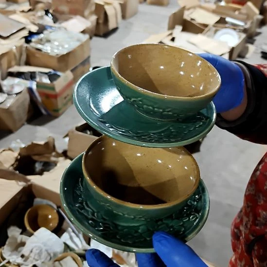 瓷片陶瓷盘子碗啥都有