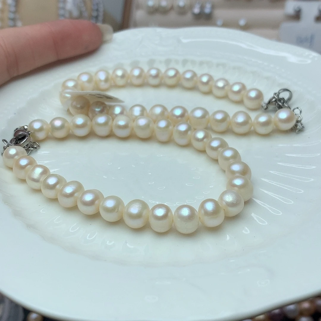淡水珍珠6-7未镶嵌sl16手链