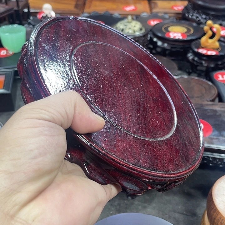 手工艺品琉璃红木底座工艺品18