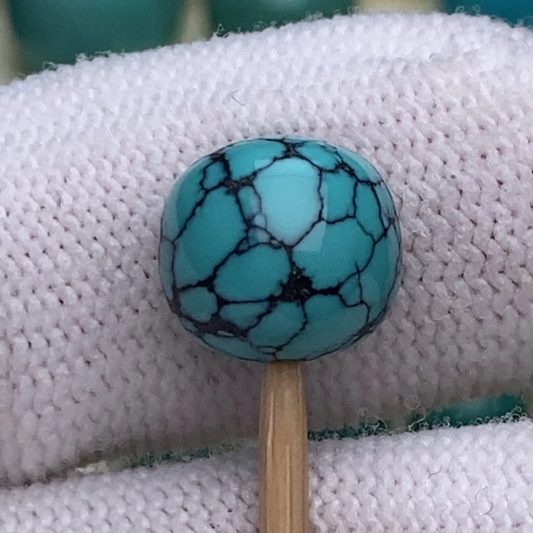 绿松石未镶嵌绿松石10.6mm