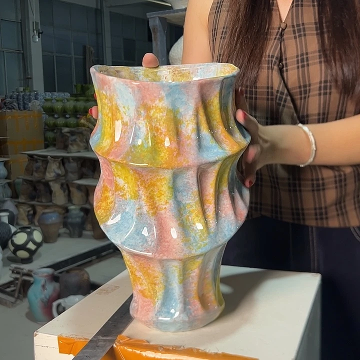 景德镇陶瓷花瓶微瑕介意勿拍