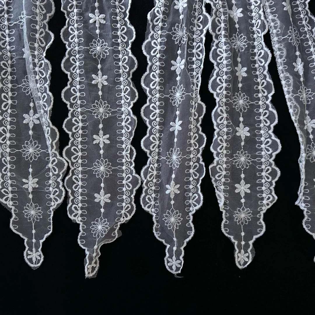 花束装饰薄款韩版法式蕾丝百搭丝带（8cm*1.2 m）