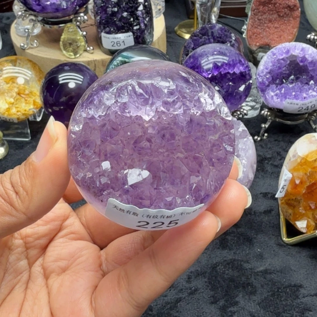 摆件水晶未镶嵌开口笑