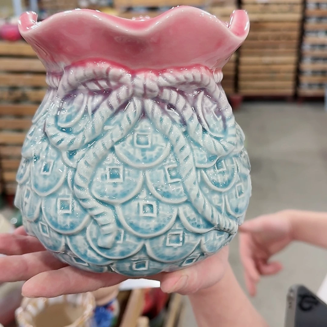 【闪购商品】陶瓷陶瓷多肉花盆有孔