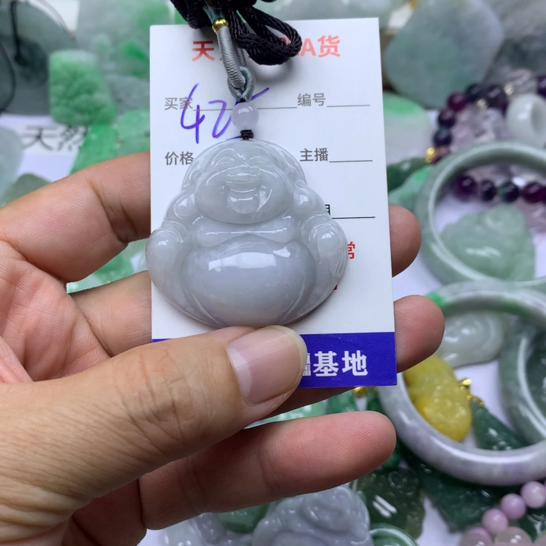 翡翠未镶嵌颈饰缅甸A货翡翠