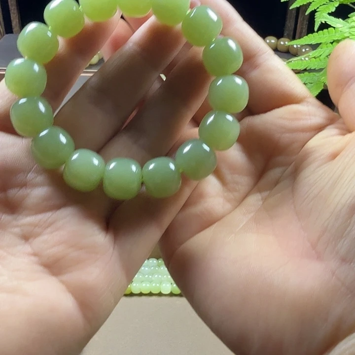 用***0和田玉（糖玉）未镶嵌手链
