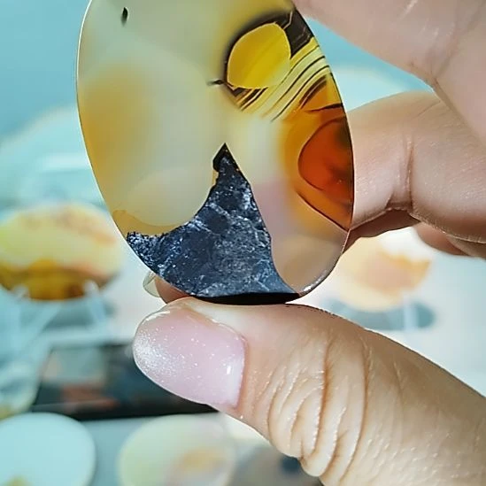 玛瑙/玉髓未镶嵌颈饰