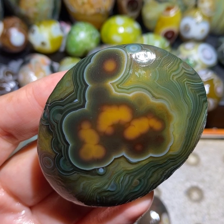 未镶嵌玛瑙/玉髓珠宝半成品104