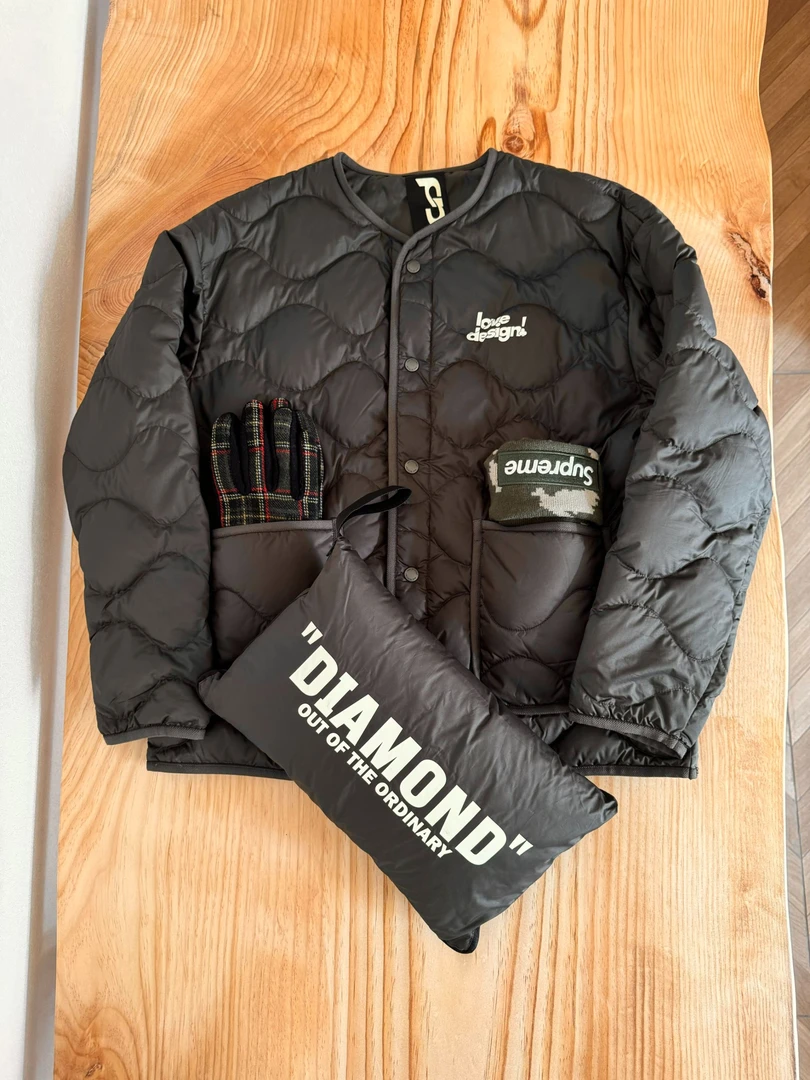 【断码捡漏】231791-【内胆外穿多功能便携收纳】葫芦绗缝轻量羽绒服