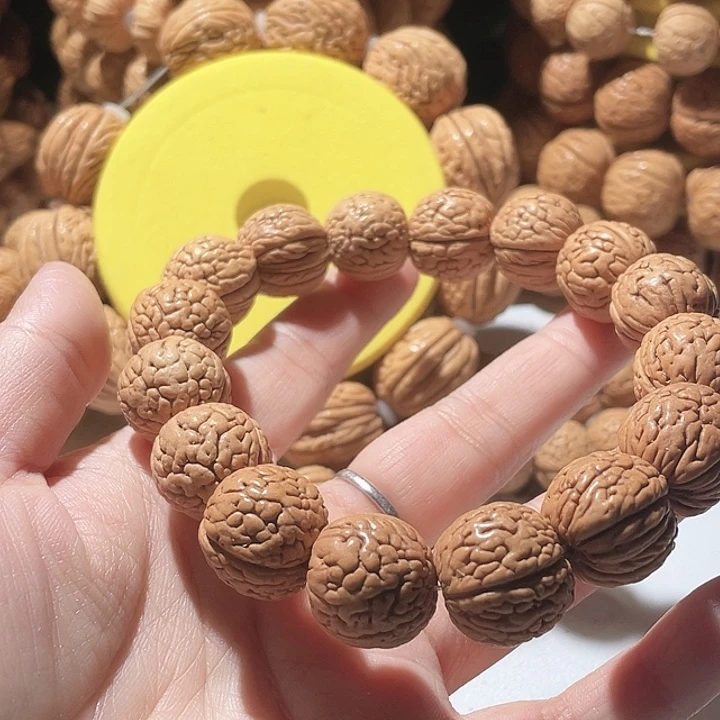 吊坠桃核桃核手串 铁扇23