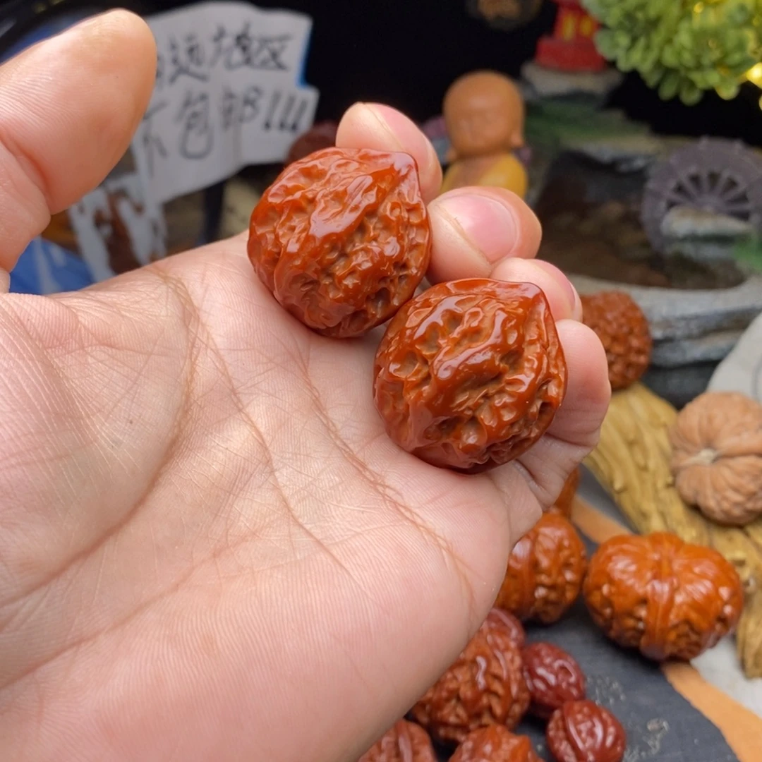 混***王文玩核桃把件手念