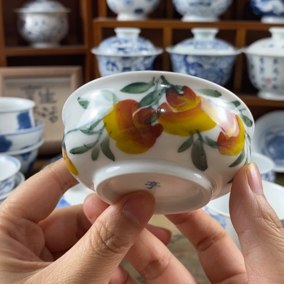 瓷片景德镇陶瓷手绘茶器231