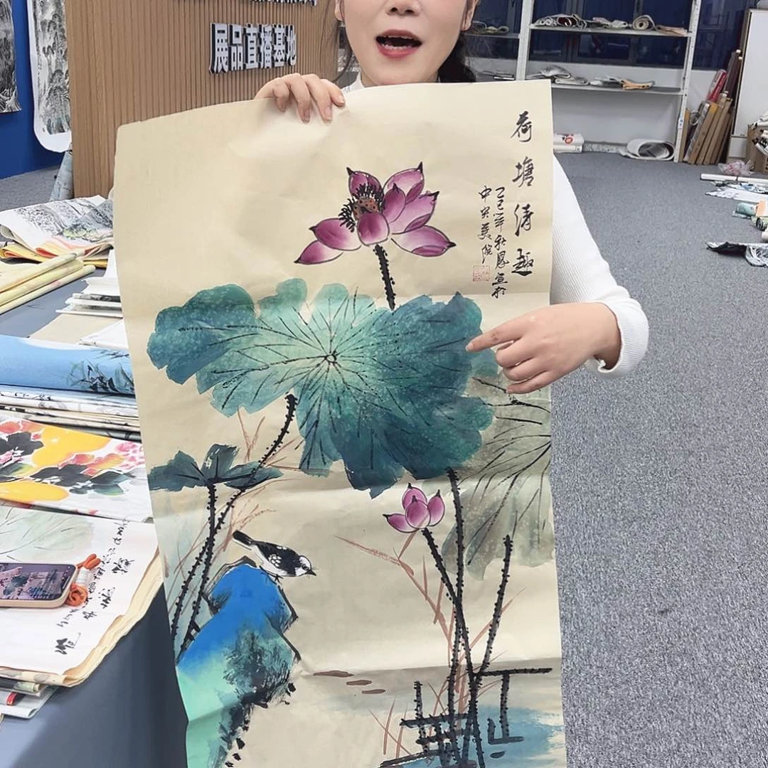 国画纯手绘字画作品欣赏