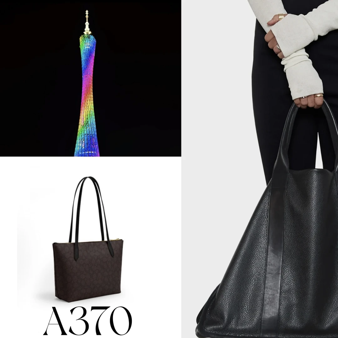 【A370】2025年新款大容量女包时尚百搭多功能女包.Zip 30