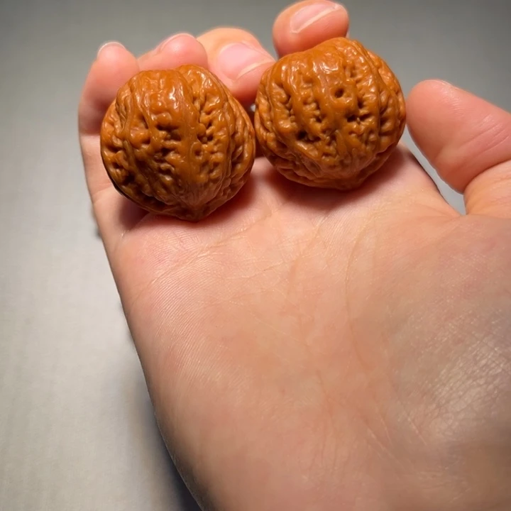 把件文玩核桃桃心502