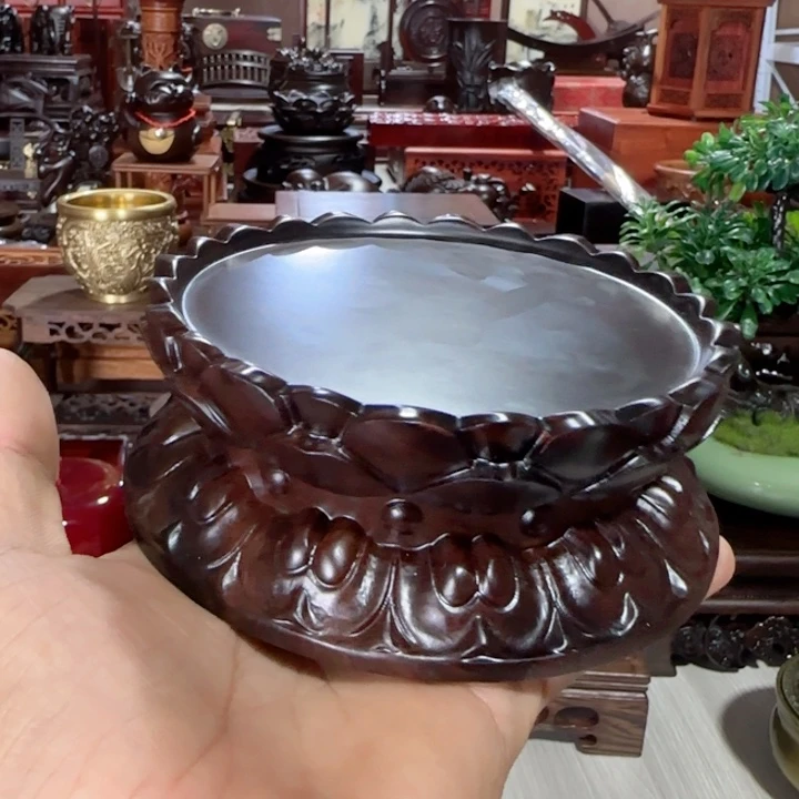 琉璃手工艺品红木工艺品摆件
