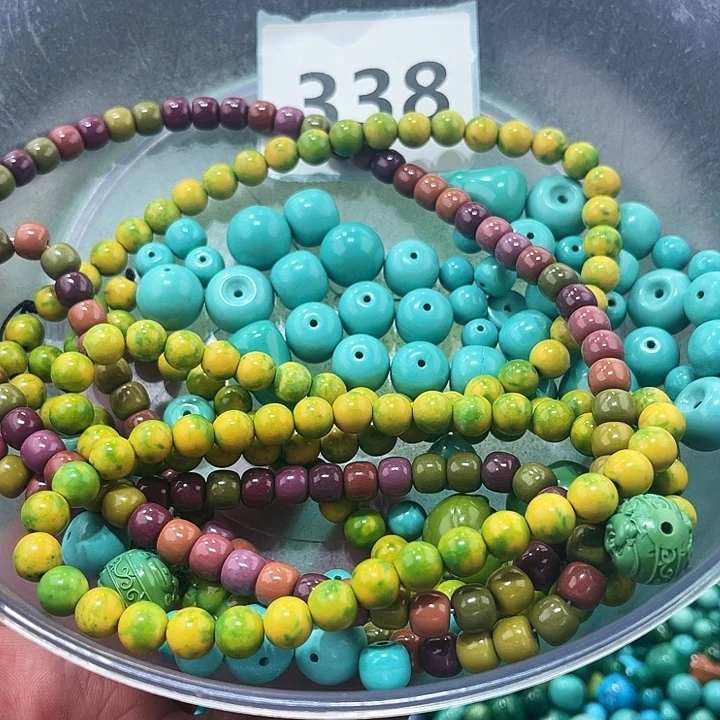 未镶嵌菱锰矿珠宝半成品