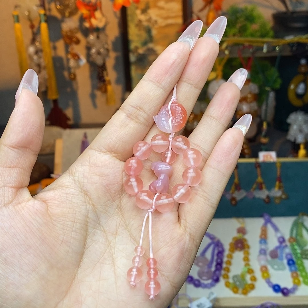 玛瑙/玉髓车挂未镶嵌挂件