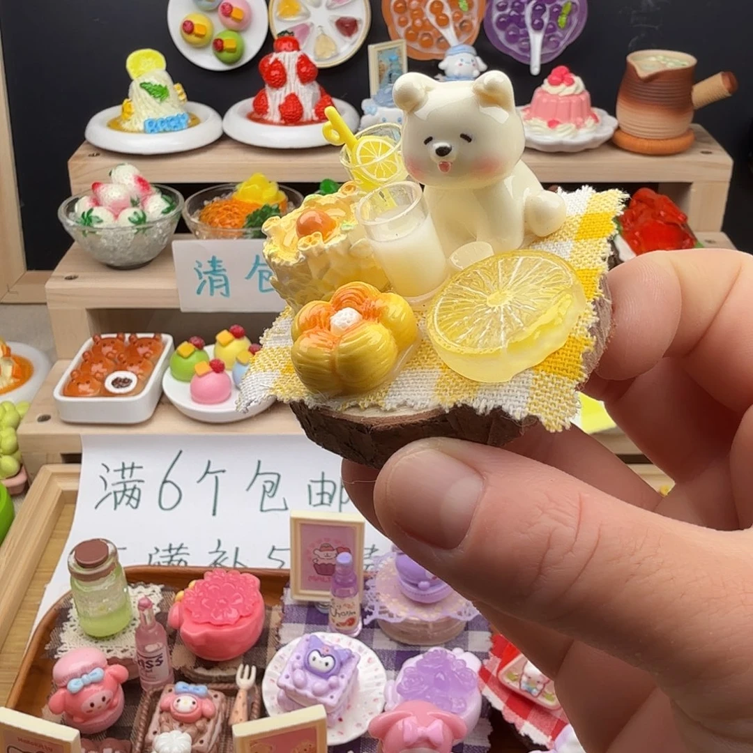 树脂食玩冰箱贴 凭开箱视频售后