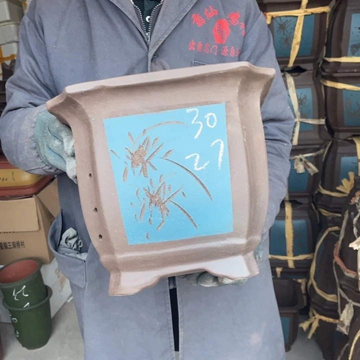 紫砂紫砂花盆是指利用