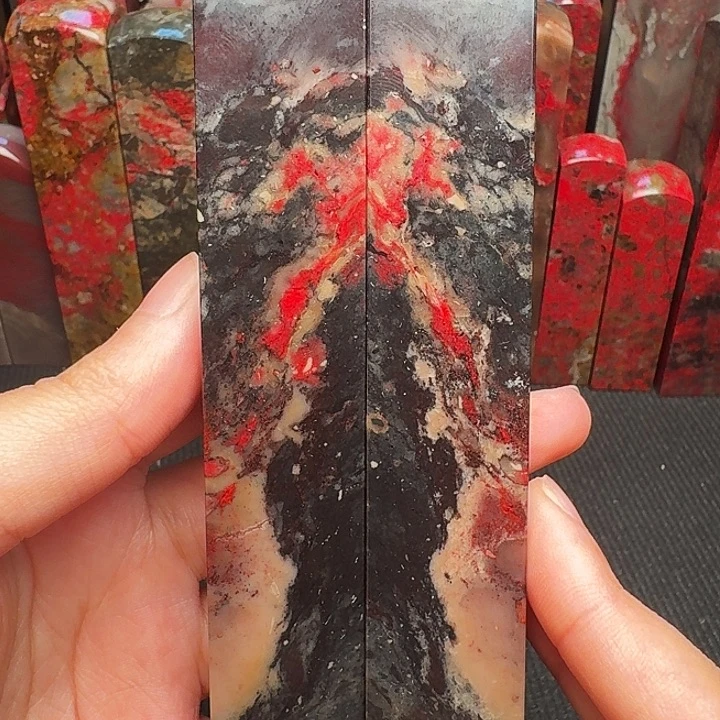 昌化石印石精品昌化鸡血石