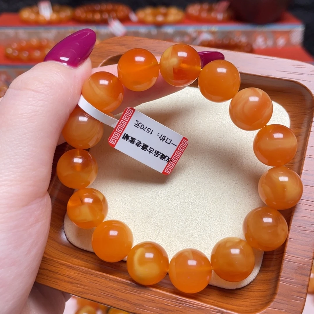 手链蜜蜡未镶嵌手串