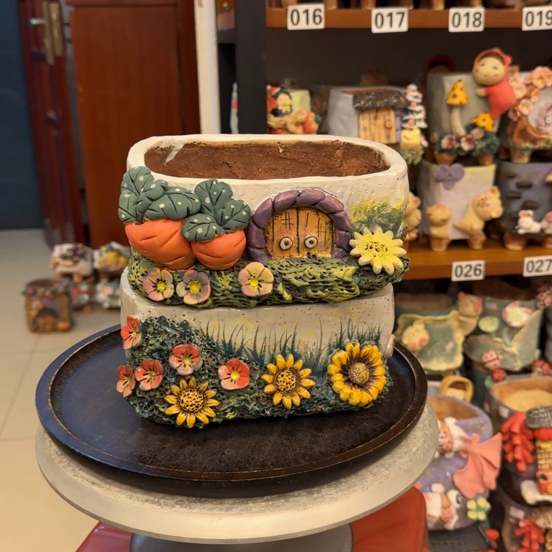 【闪购商品】陶瓷东**峡粗陶手捏