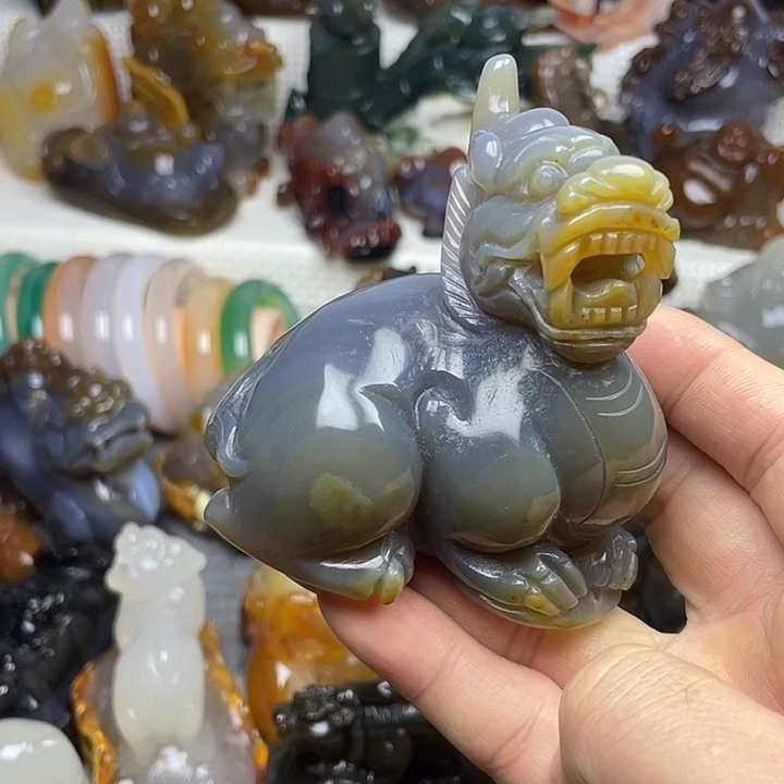 玛瑙/玉髓饰品 未镶嵌